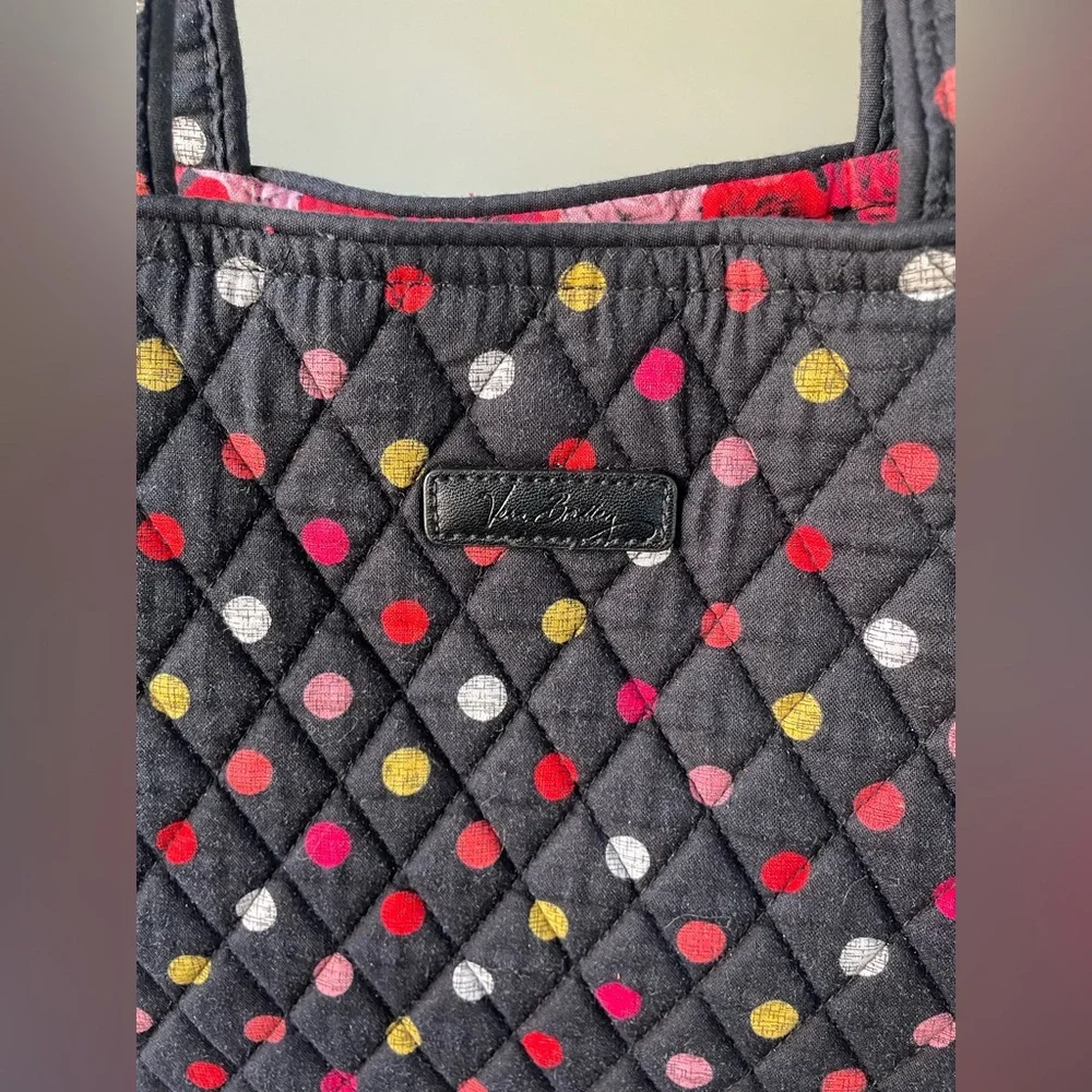 Vera Bradley Polka Dot Havana Tote - Picture 8 of 11